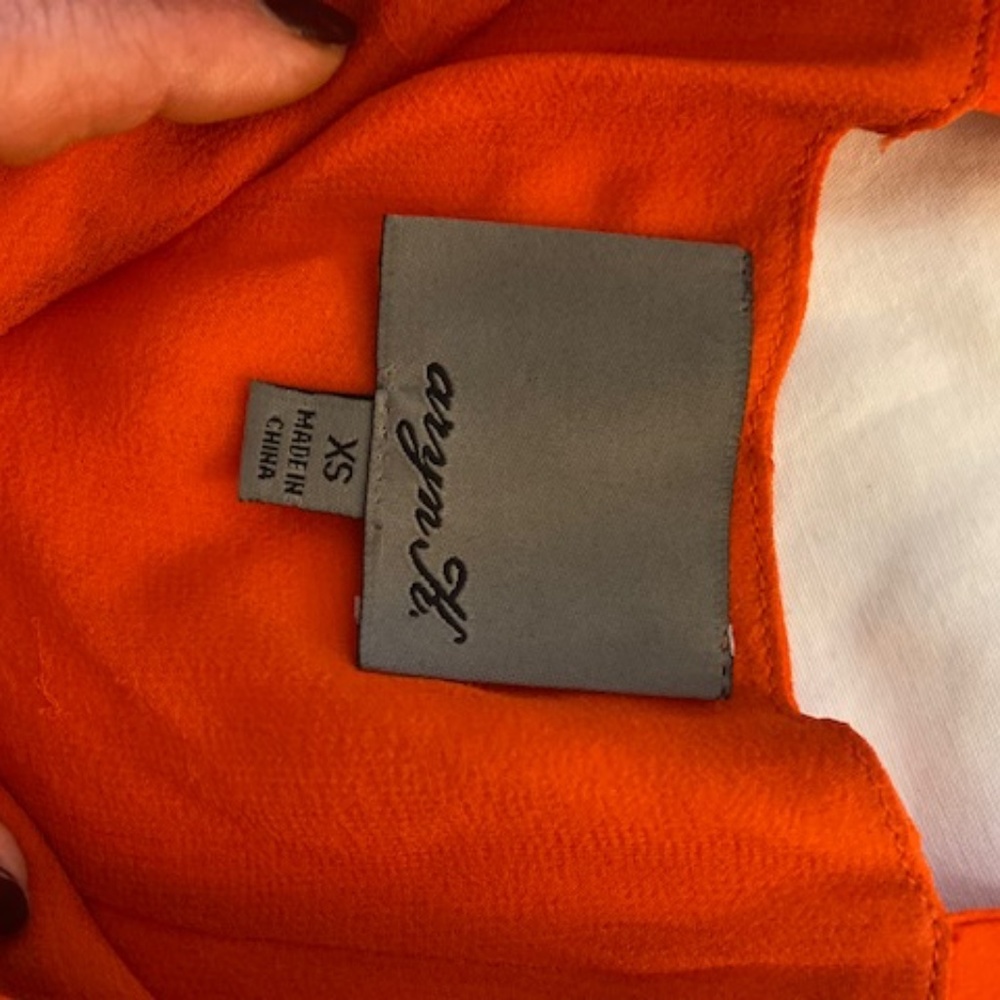 Aryn K silk dress size XS - Picture 4 of 6